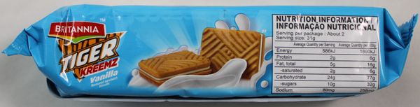 Tiger Kreemz Vanila 2.6Oz