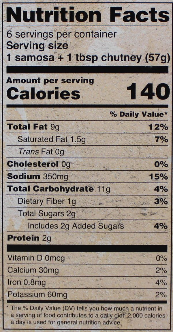 Chilli Paneer Samosa 12 Oz