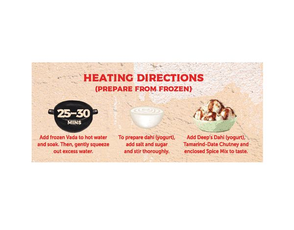 FP Vada For Dahi Vada 30 pcs - 27oz