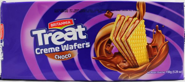 Treat Chocolate Creame Wafers5.29Oz