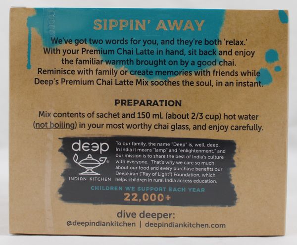 Chai Latte Mix-Cardamom 7.8Oz