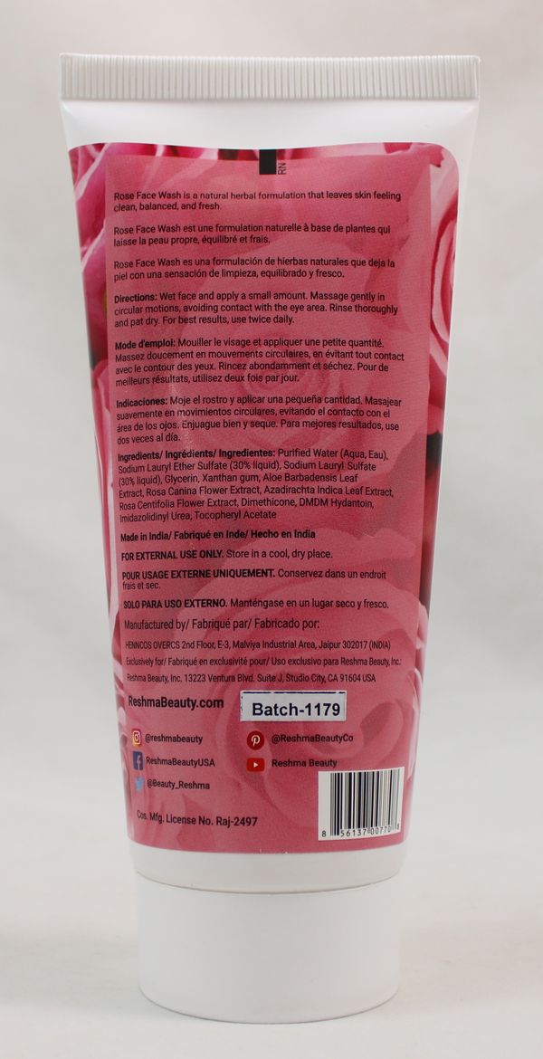 Rose Face Wash 5.07