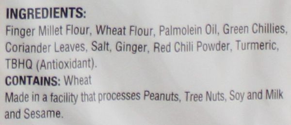 Ragi Coriander Chili Khakhara 7oz