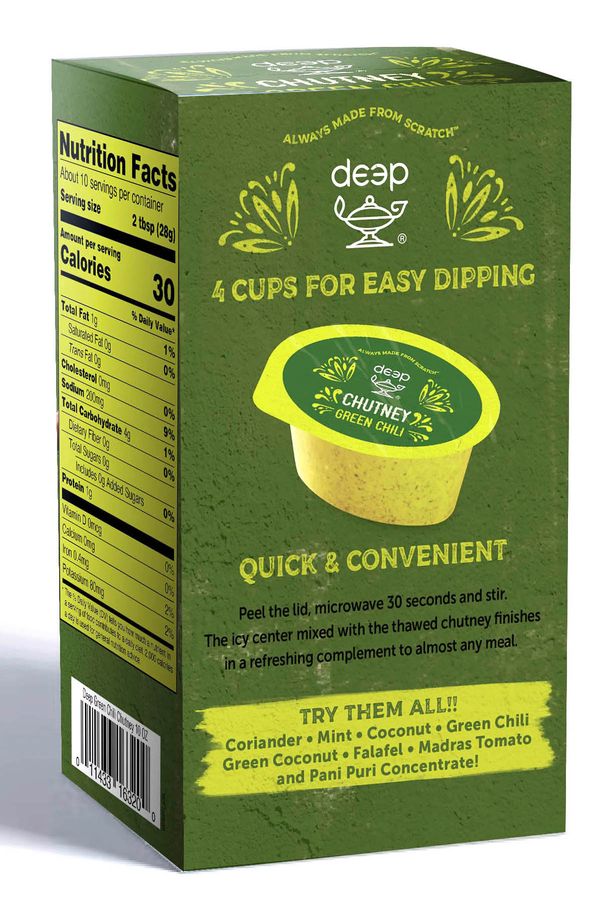 Green Chili Chutney 10 Oz