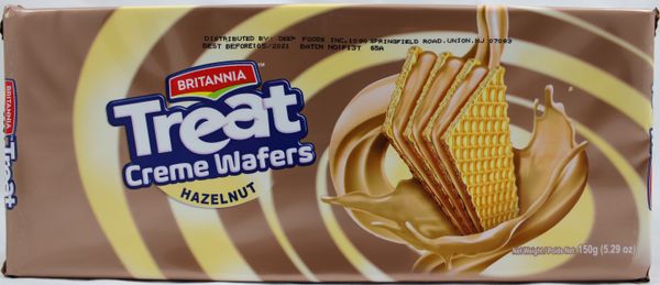Treat Hazelnut Creame Wafers5.29OZ