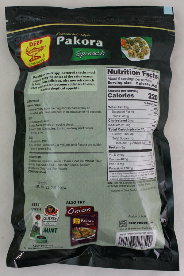 Spinach Pakora (10oz)