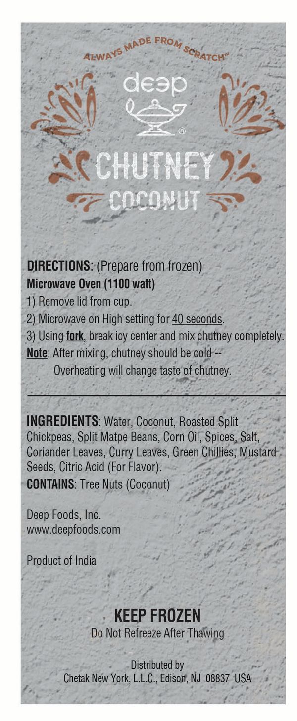 Coconut Chutney 10oz