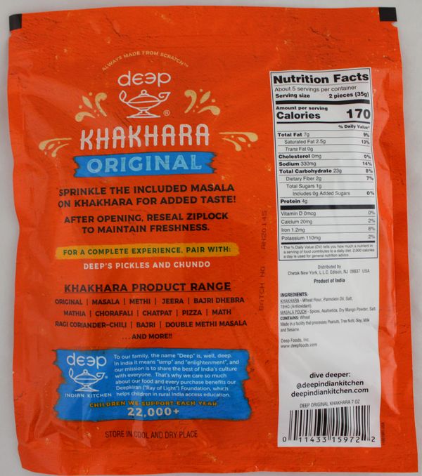 Original Khakhara (7oz)