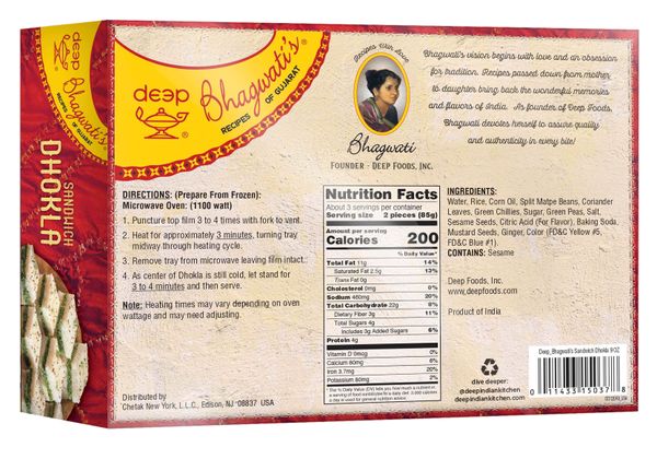 Sandwich Dhokla9oz
