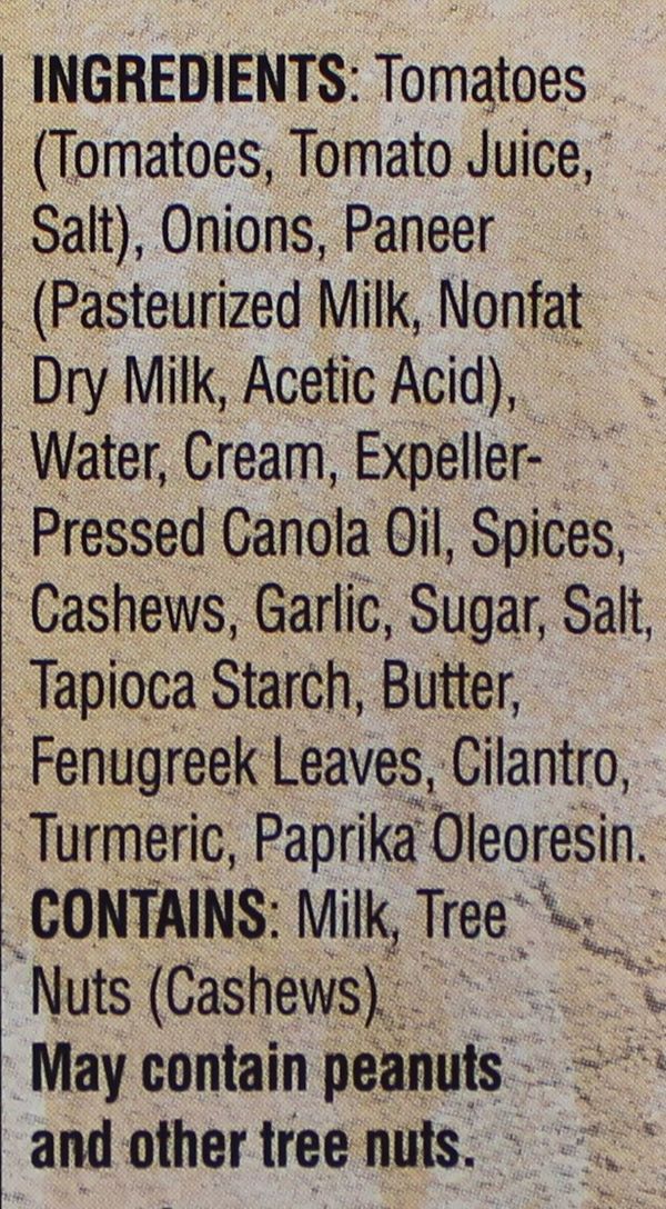 Paneer Makhani 10 oz.