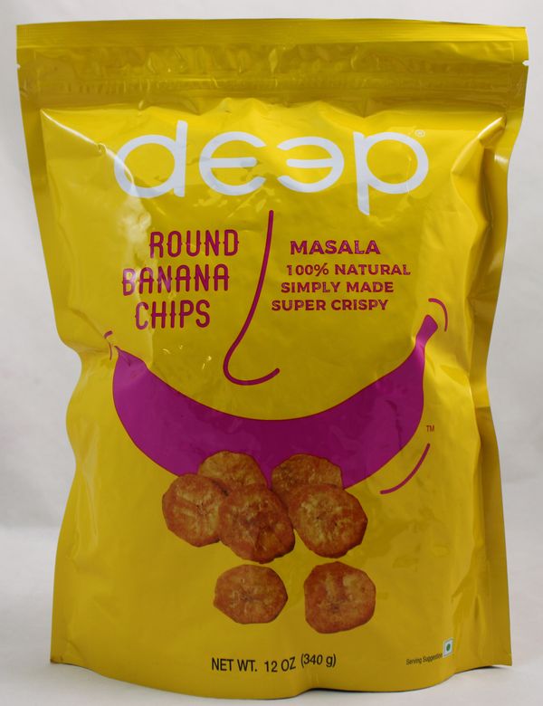 Round Banana Chips-Masala 12Oz
