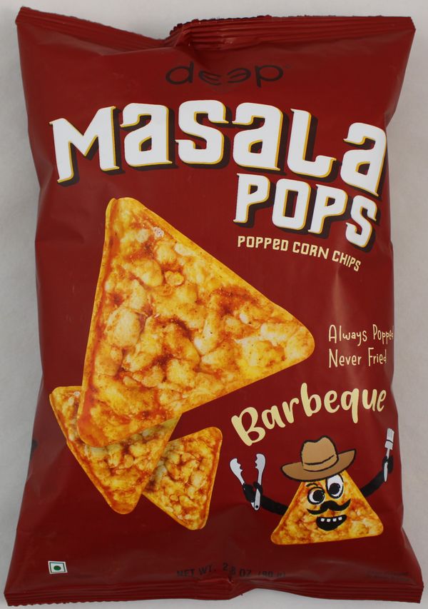 Masala Pops-Barbeque 2.8 Oz