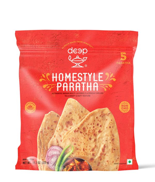 Homestyle Paratha 5pcs -11.75oz