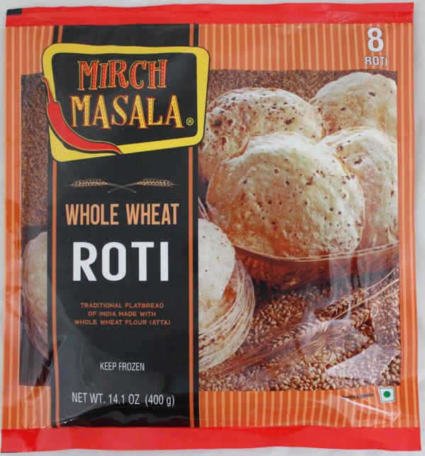 Whole Wheat Roti 8 pcs