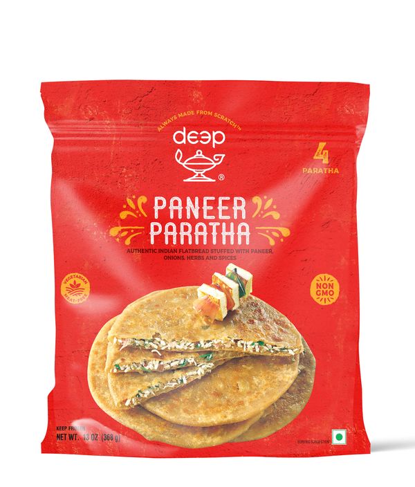 Paneer Paratha (4 pieces)