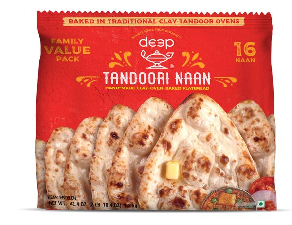 Tandoori Naan(16 pieces)
