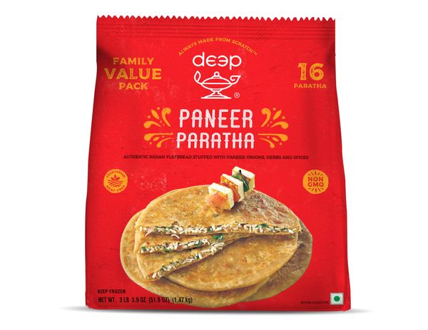 Paneer Paratha Family Pack (16 pieces)