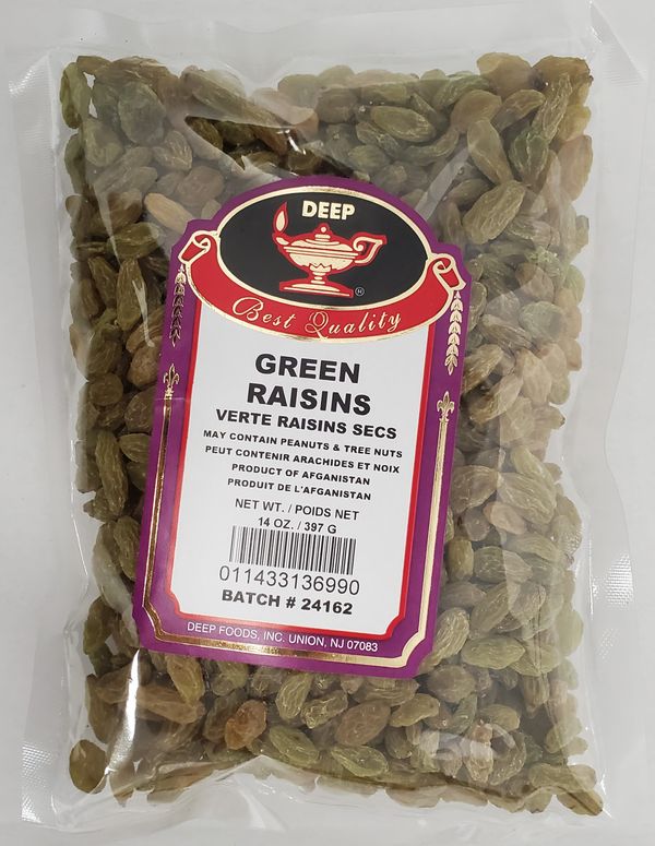 Green Raisins 140z
