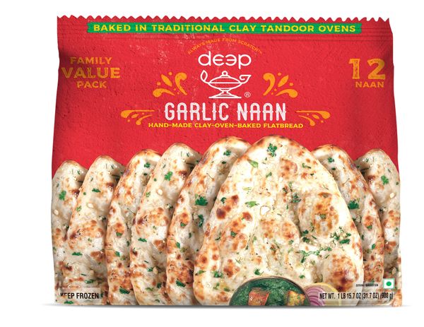 FamilyPack Garlic Naan 31.7oz(12Pc)
