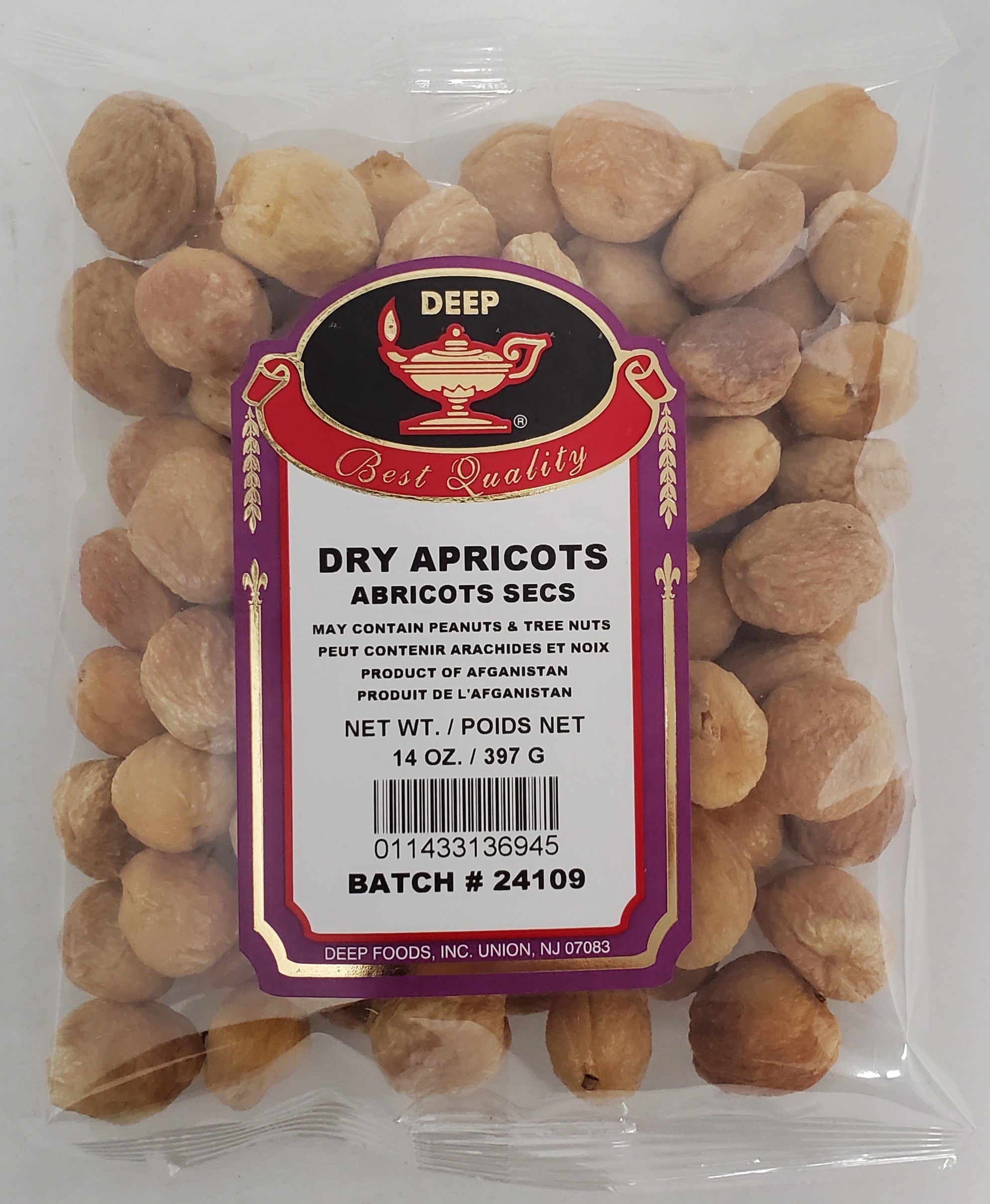 Dry Apricots 140z