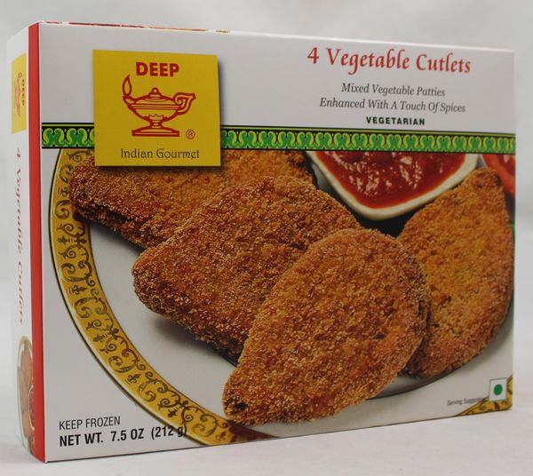 Vegetable Cutlets 4pc-7.5oz