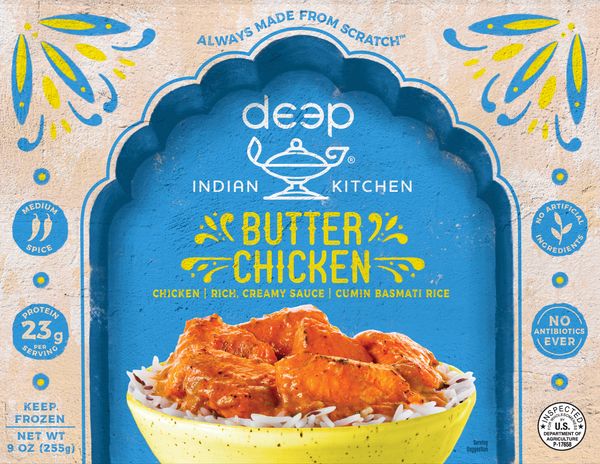 Butter Chicken W/Cumin Rice 9oz