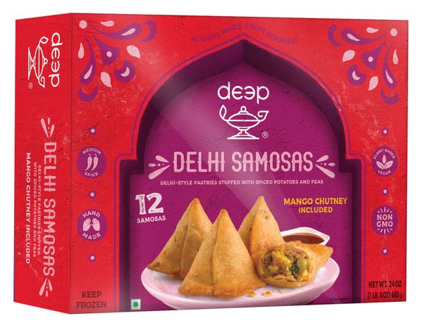 Delhi Samosa with Chutney 24Oz