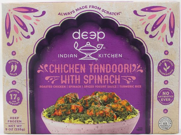 Saag ChknTikka w Turmeric rice 9oz