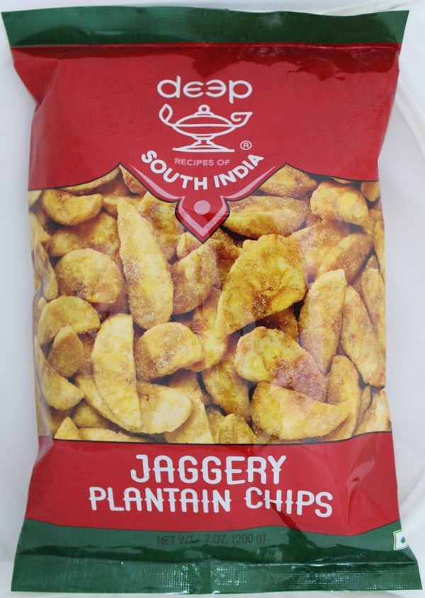 Jaggery Plantain Chips 7Oz