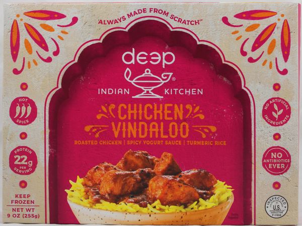 Chicken Vindaloo W/Tumeric Rice 9oz