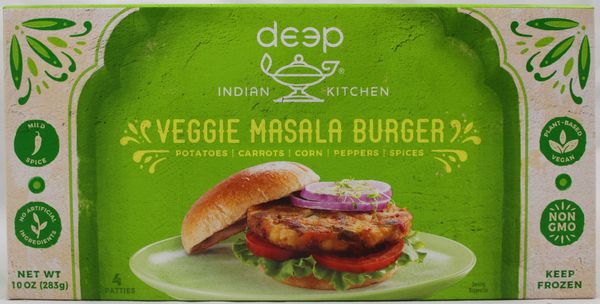 Veg. Masala Burger 10oz