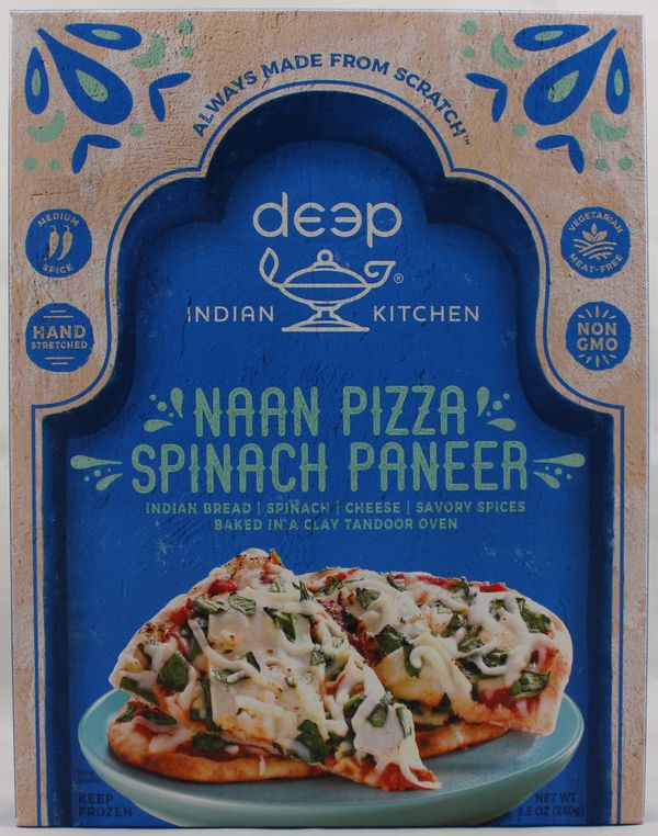 Spniach & Paneer Cheese Pizza 8.5oz