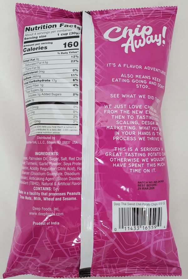 Chip Away-Thai Sweet Chili 4.6Oz