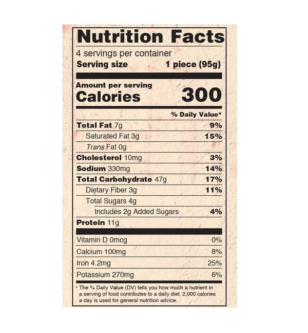 Reshmi Naan 4 PCS 13.4 Oz