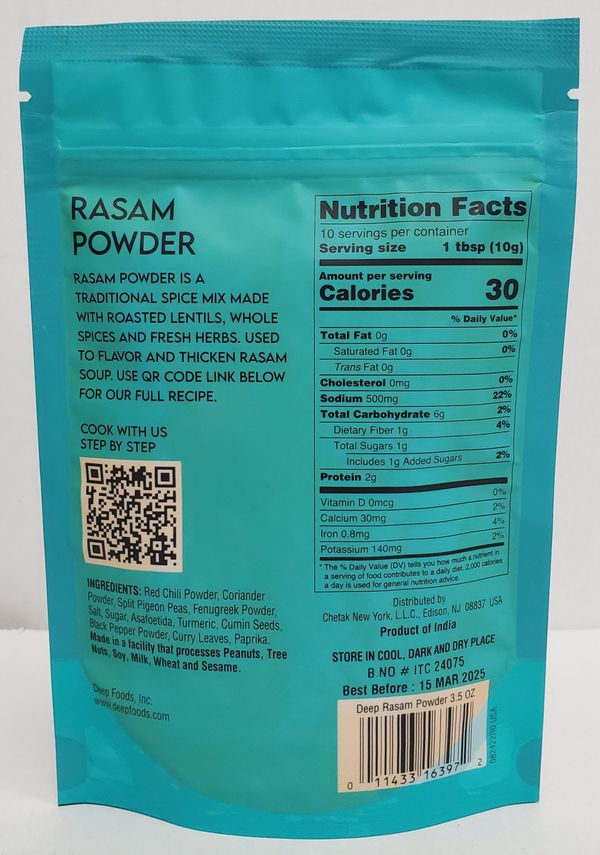 Rasam Powder 3.50z