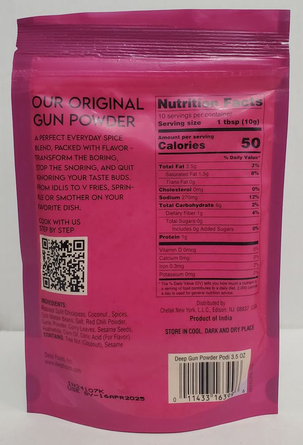 Gun Powder Podi (3.5oz)