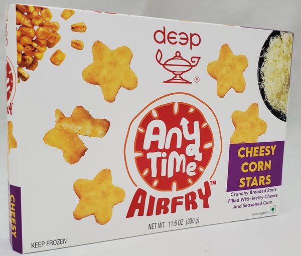 Cheesy Corn Stars 11.6Oz