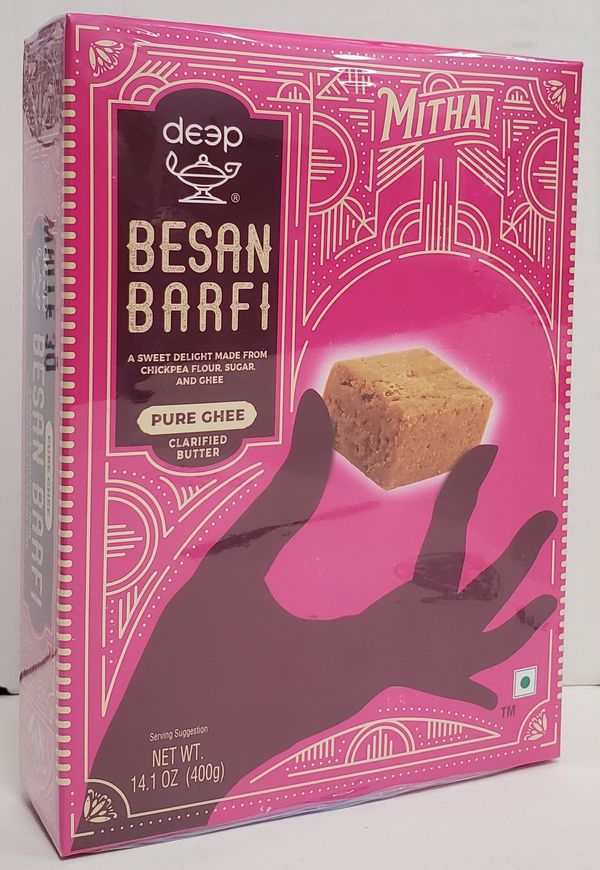 Besan Barfi Pure Ghee (14.1oz)