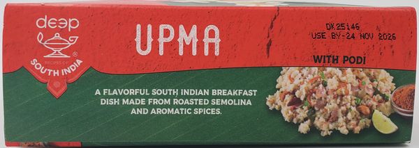 Upma with Podi powder 10 Oz