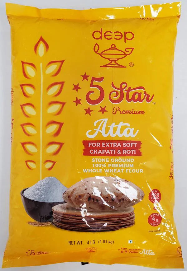 Deep 5 Star Premium Atta 20lb