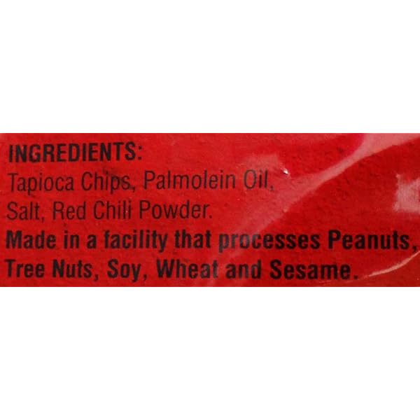 Masala Tapioca Chips 7oz