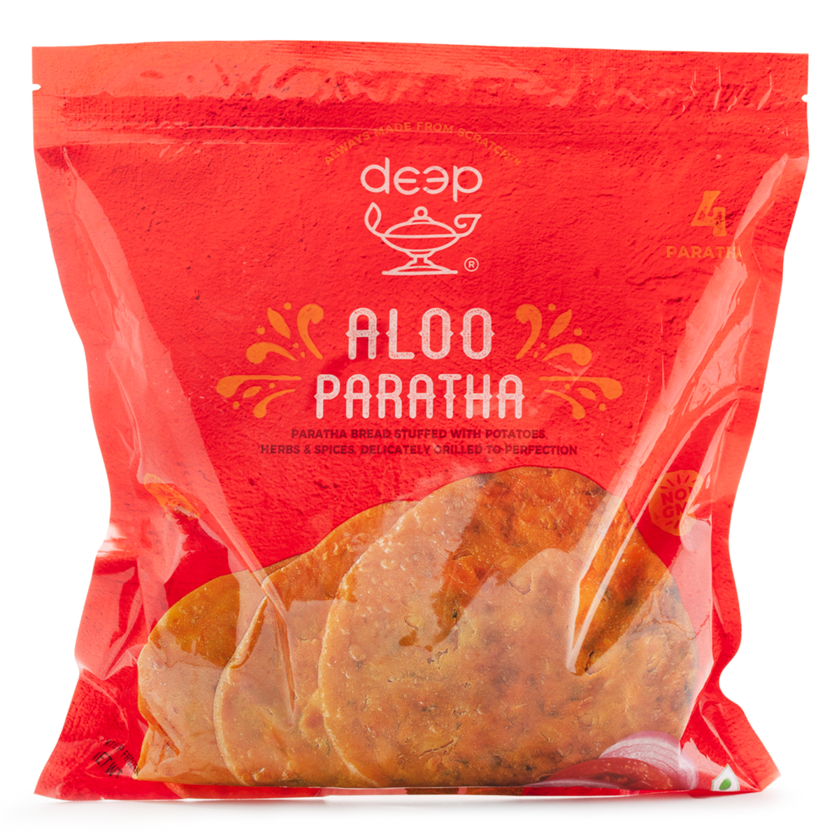 Aloo Paratha Frozen 4pc