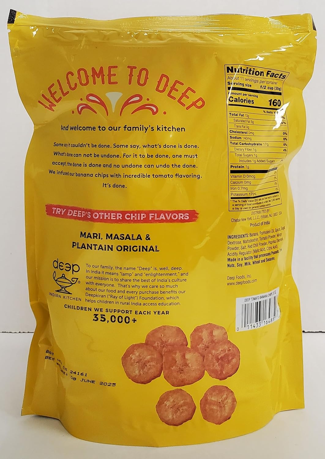 Round BananaChips Tomato 12oz