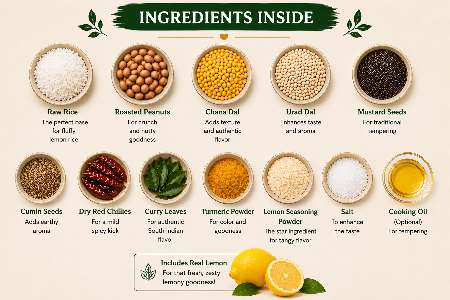 Chachi's Instant Lemon Rice