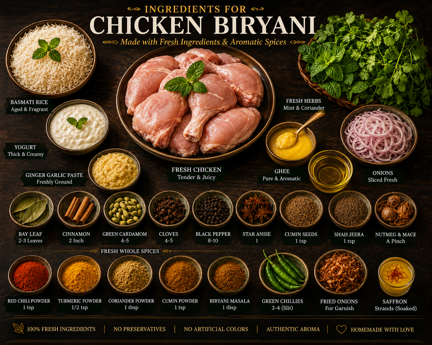 Chachi's Instant Chicken Biryani