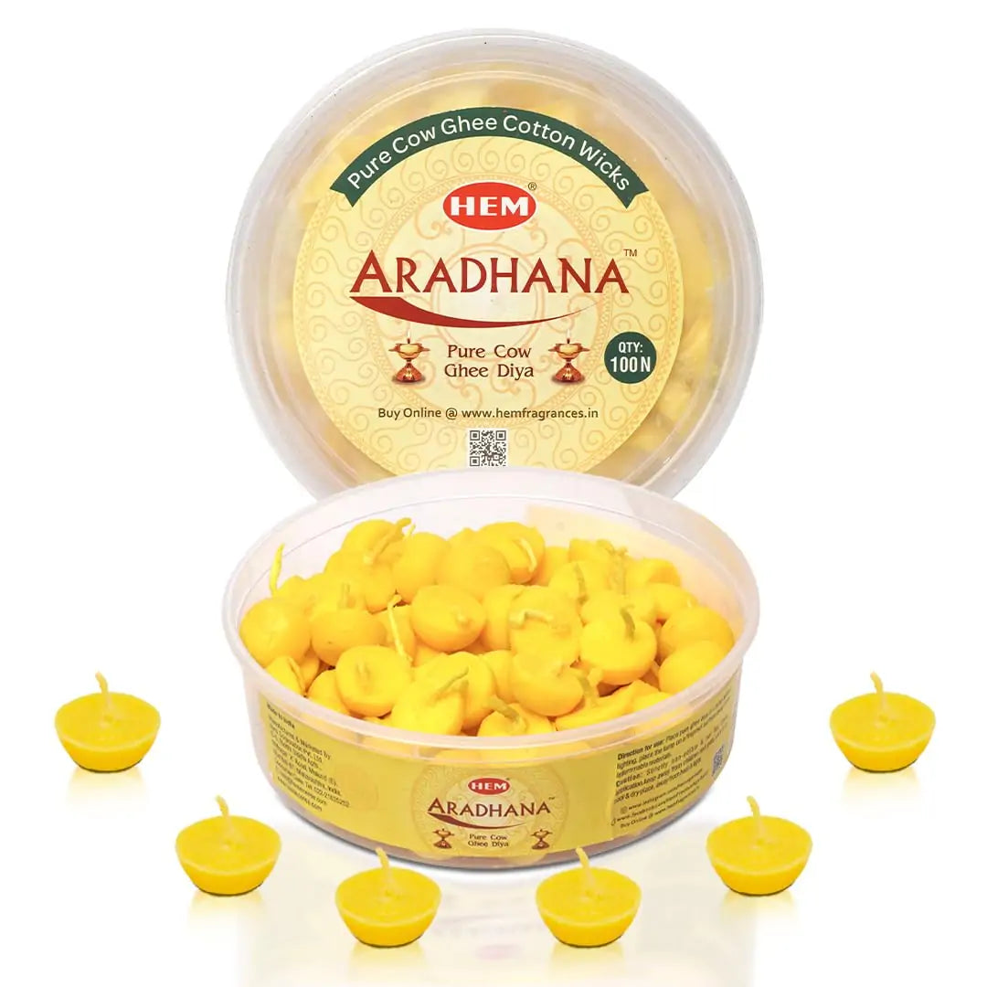 Pure COW Ghee Diya - 100 PCS