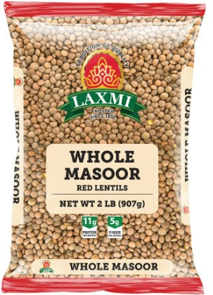 Whole Masoor (Brown Lentils) 2Lb