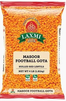 Masoor Dal (Red Lentils) 4Lb