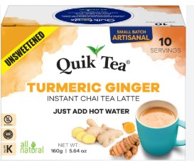 Quick Tea Chai Ginger Turmeric