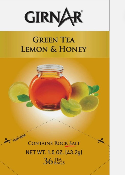 Girnar Green Tea Lemon & Honey